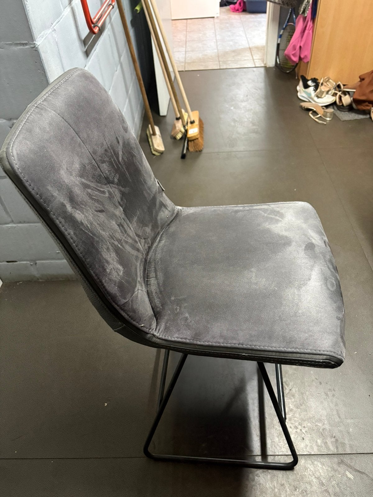 5 barkrukken Xooon, Huis en Inrichting, Ophalen, Gebruikt, Grijs, Vijf, Zes of meer stoelen