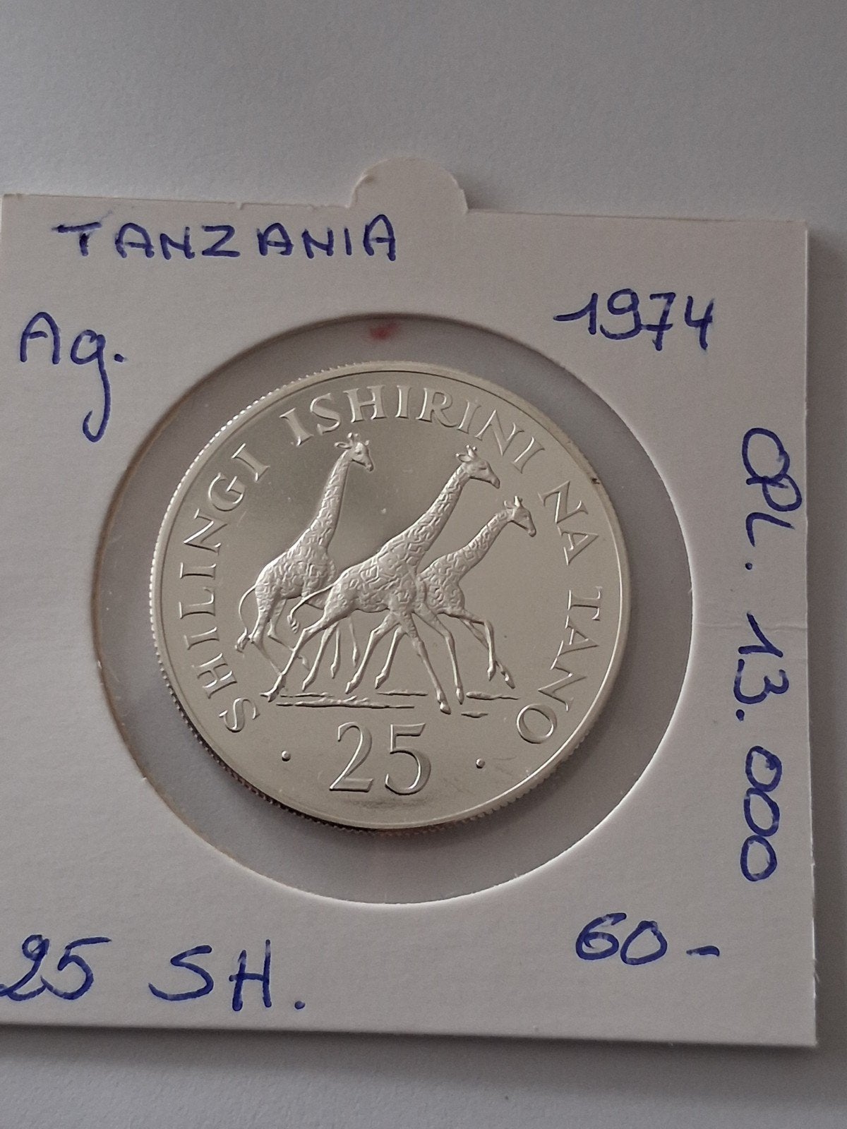 Zambie 25 février 1974 AG, Enlèvement ou Envoi, Zambie
