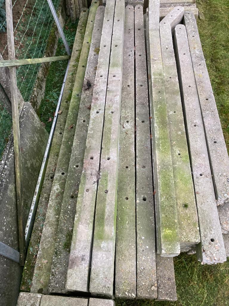 Betonpalen. Verschillende Lengtes en Diktes. Ophalen veerle., Jardin & Terrasse, Poteaux, Poutres & Planches, Utilisé, Poteaux