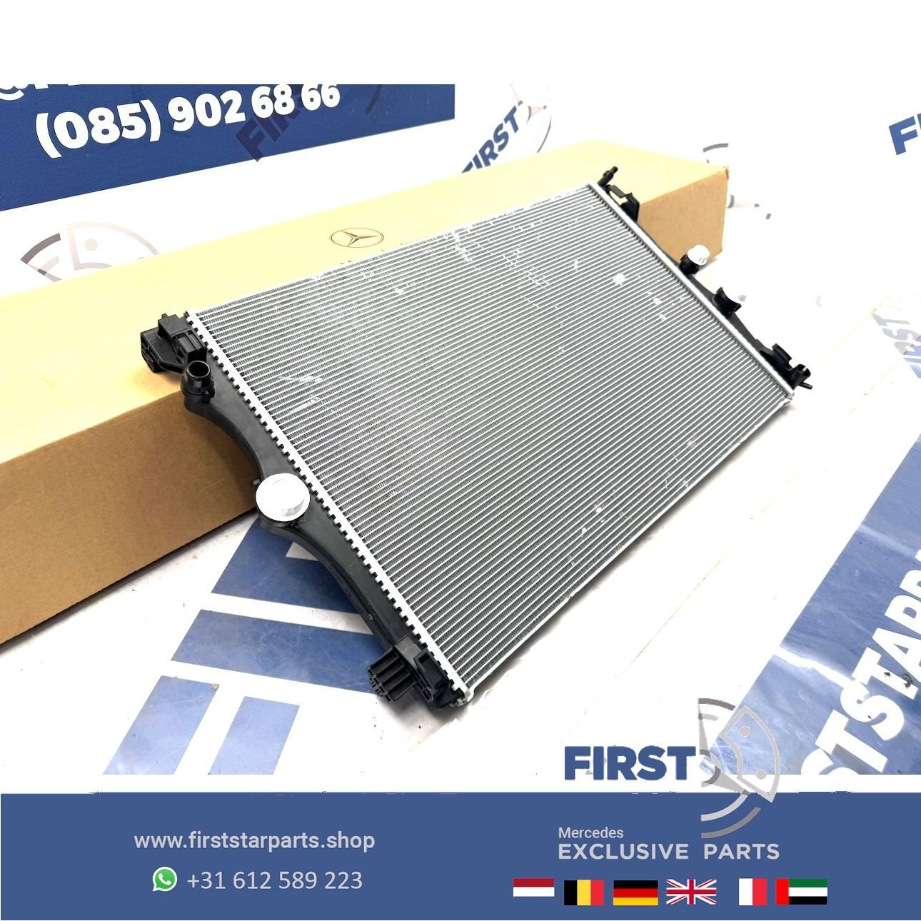 Mercedes A2475000203 koeler radiator W177 W247 W118 H247 X24, Utilisé, -, -, Enlèvement ou Envoi