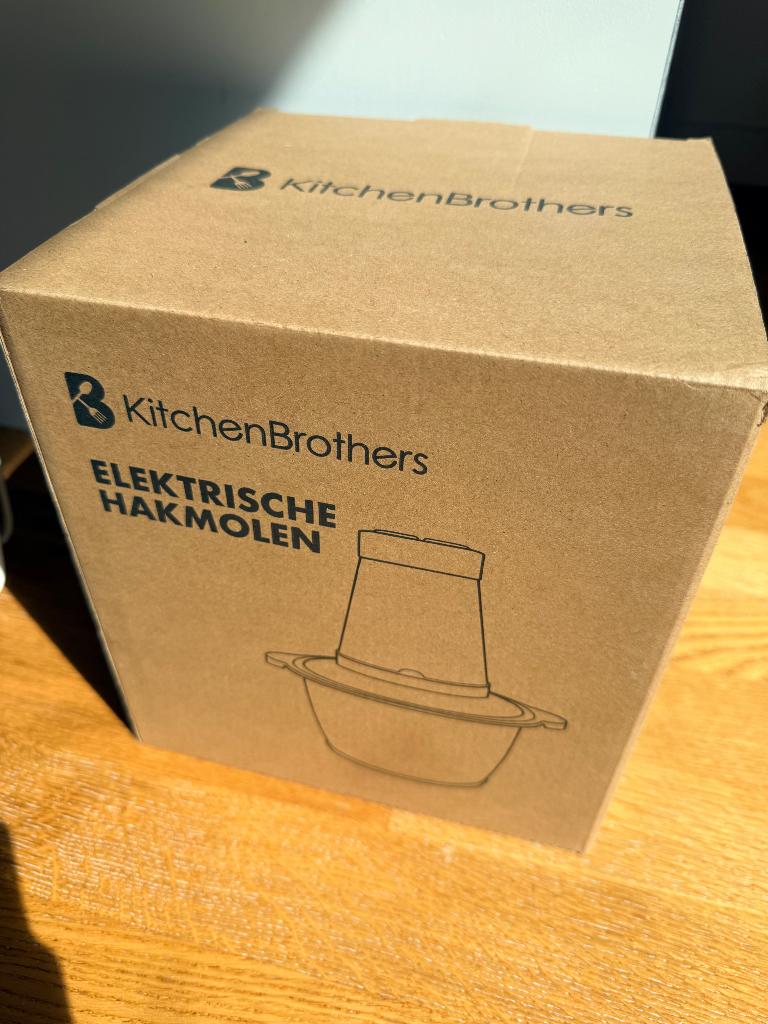 Kitchen brothers hakmolen, Snijmachine, Ophalen, Nieuw