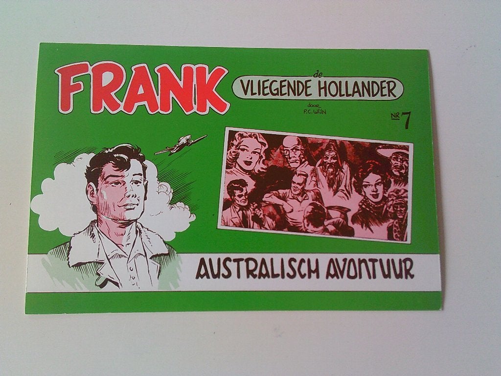 Reclame voor  strip Frank de vliegende Hollander .  1981, Ophalen of Verzenden