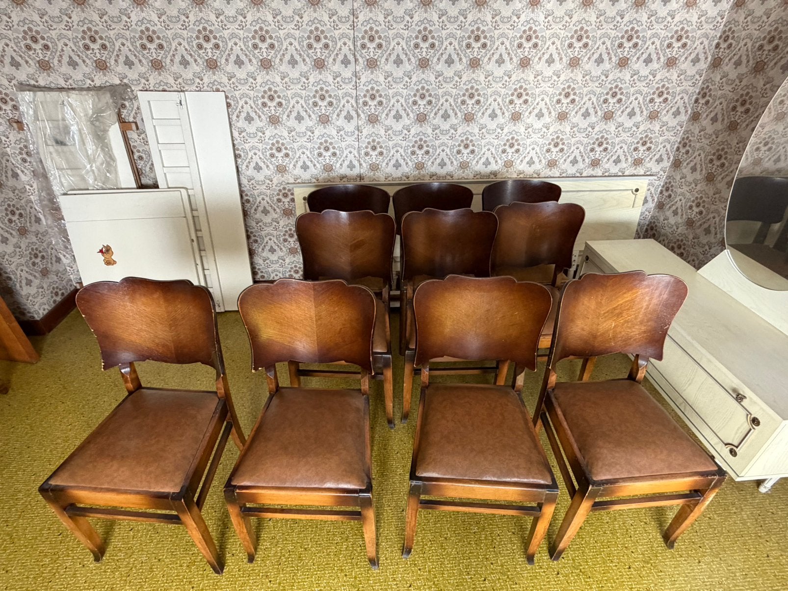 Lot stoelen 10 stuks, Ophalen