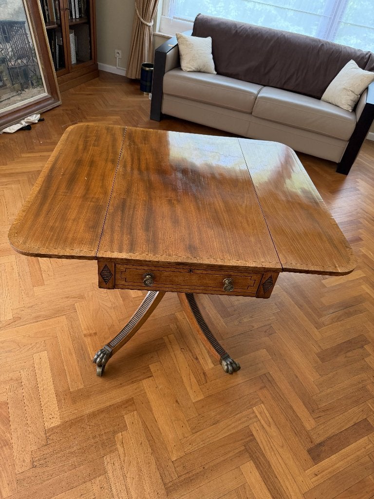 Table à abattants de style Regency en acajou, Antiquités & Art, Enlèvement