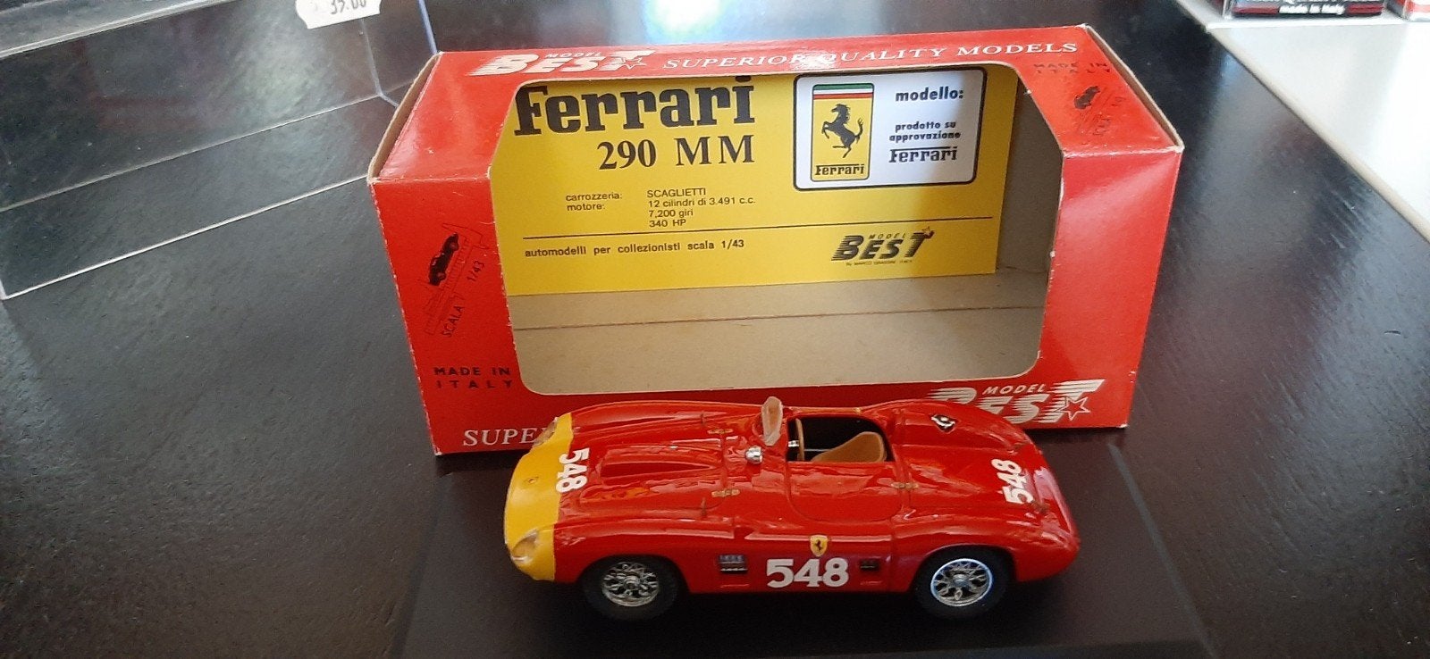 Ferrari 290 MM Best 9070  Mille Miglia 1956, Ophalen of Verzenden, Nieuw