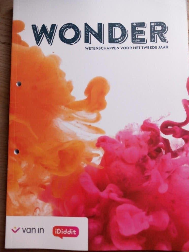 Wonder wetenschappen voor het tweede jaar, Boeken, Schoolboeken, Ophalen, ASO, Natuurkunde, Nieuw