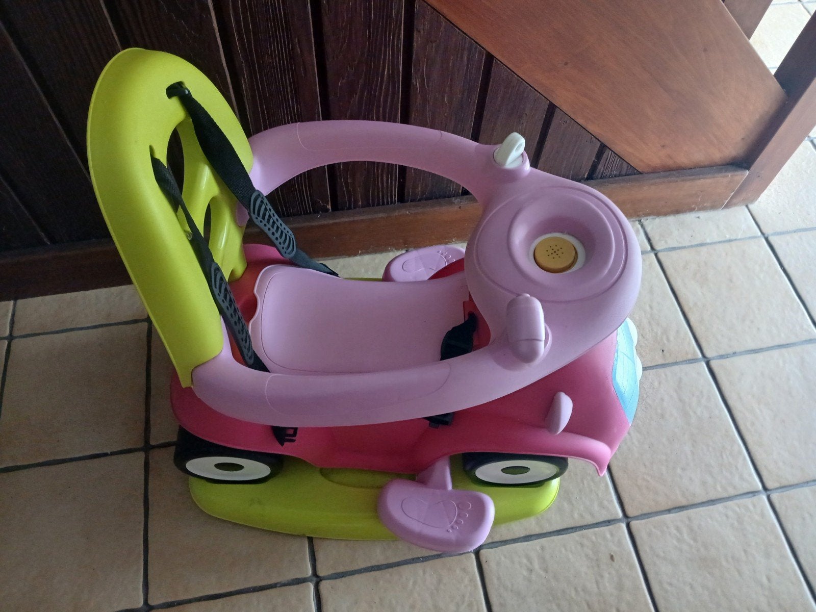 Loopauto, Ophalen