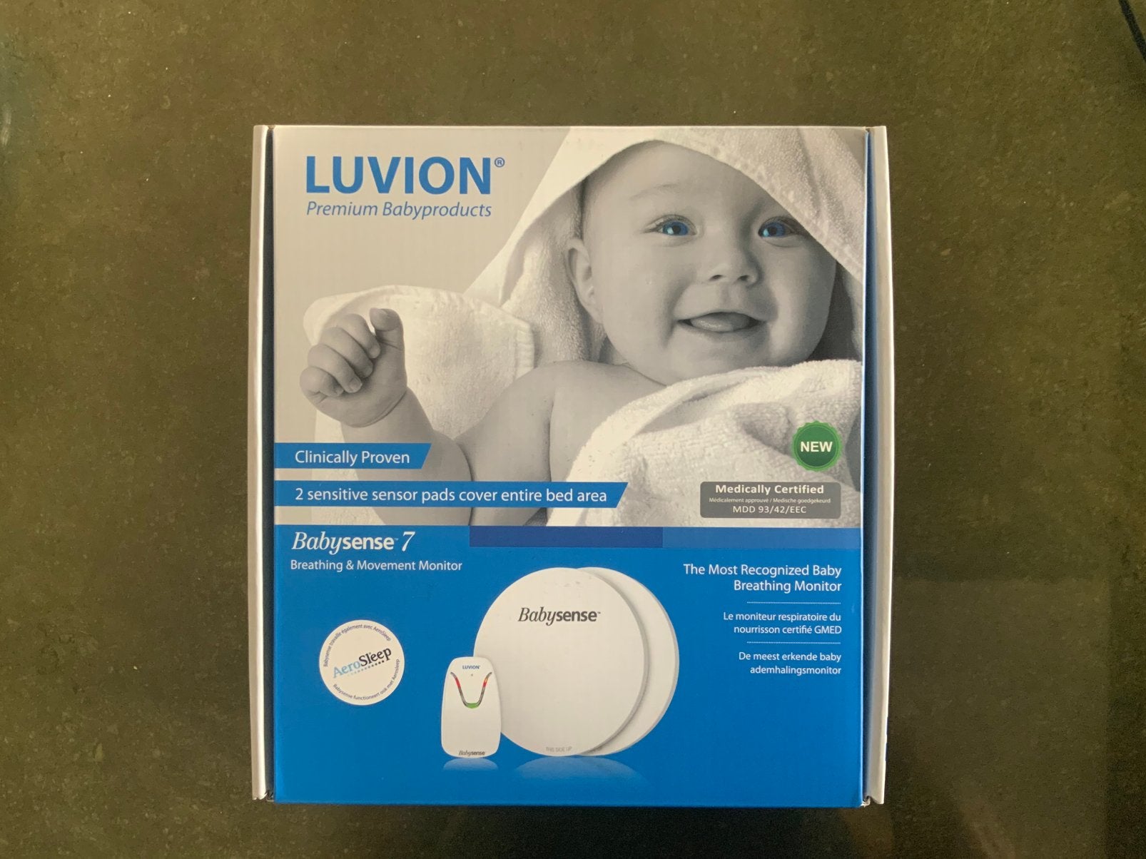 Luvion Babysense 7 monitor, Kinderen en Baby's, Babyfoons, Ophalen, Zo goed als nieuw