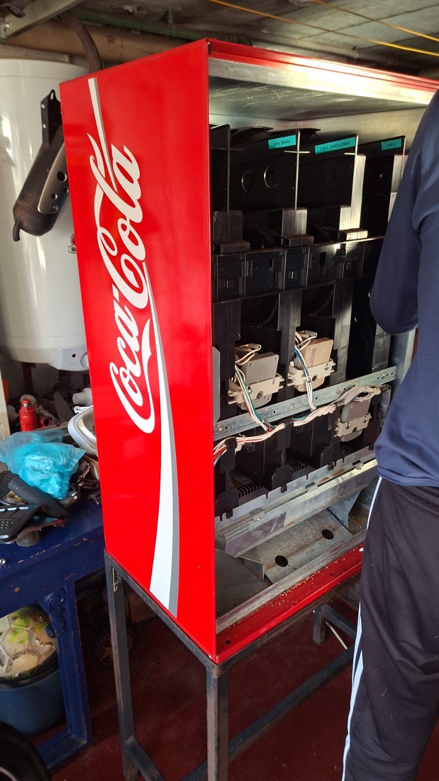 Coca cola automaat voor blikken, Collections, Machines | Autre, Enlèvement