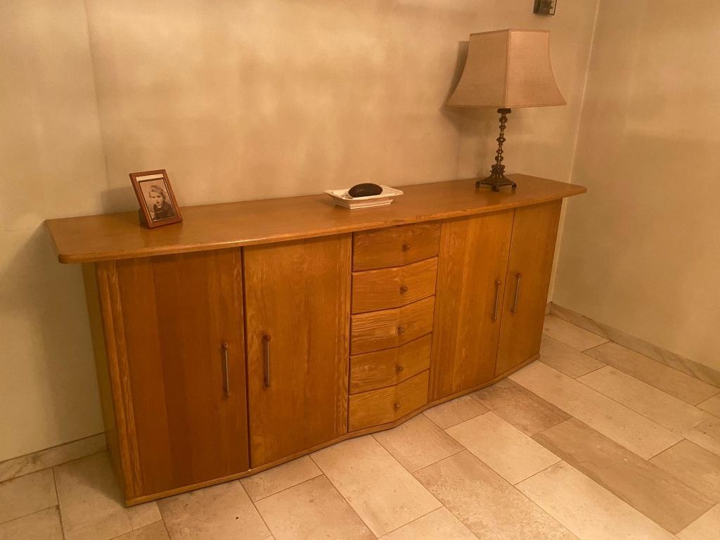 Kasten eetkamer 3 stuks (kleur lichte eik), Huis en Inrichting, Ophalen, Gebruikt, Eikenhout, Met deur(en)