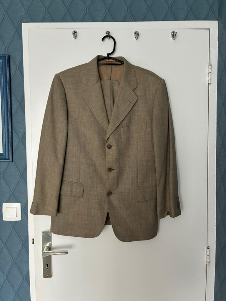 Costume ete homme (48), Enlèvement, Comme neuf, Beige