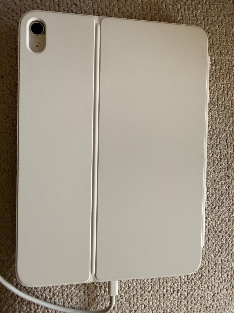 Apple Magic Keyboard Folio for iPad (10th Generation), Computers en Software, Toetsenborden, Ophalen, Zo goed als nieuw, Qwerty