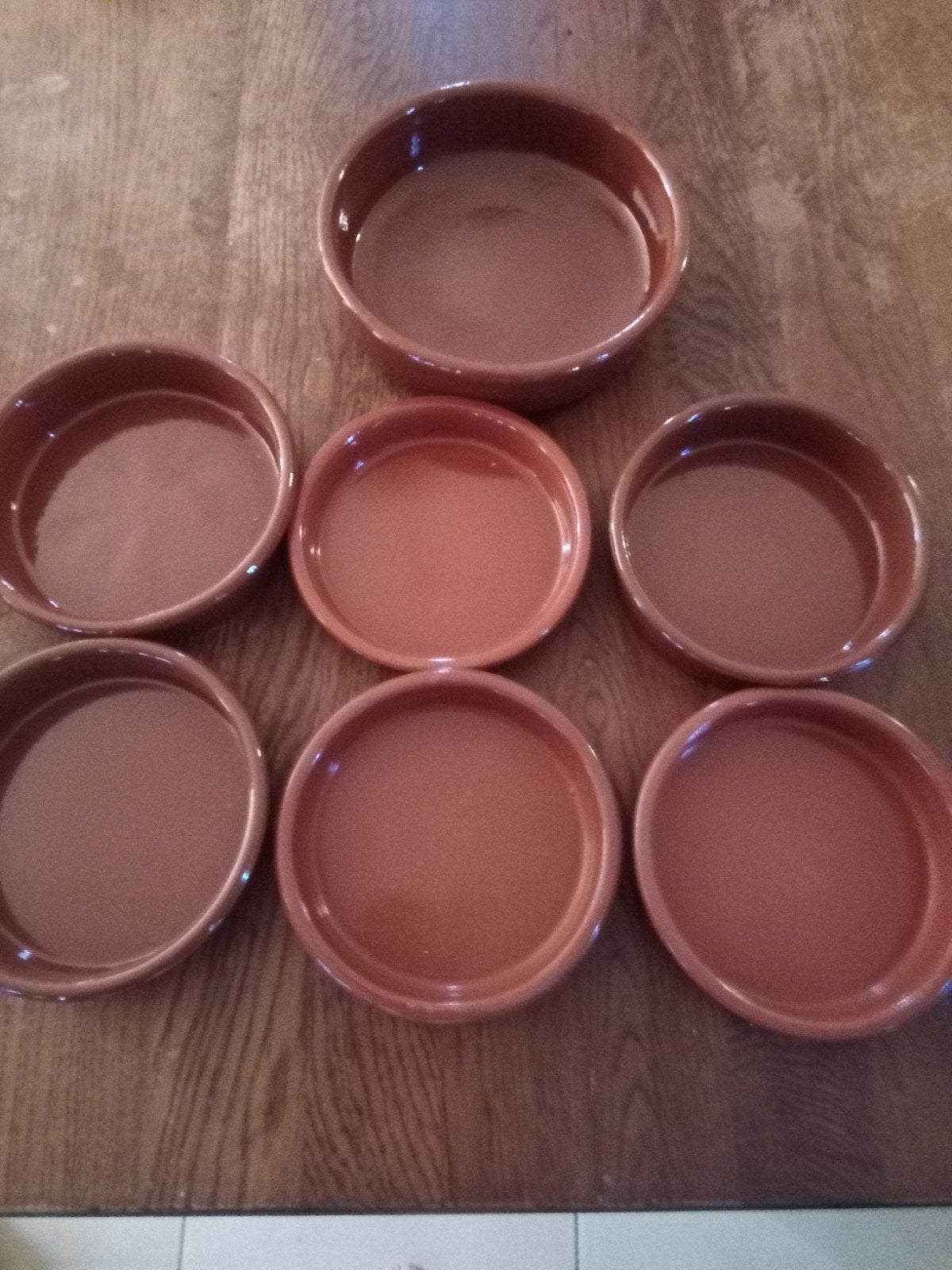 Schaaltjes terracotta, Huis en Inrichting, Keuken | Keukenbenodigdheden, Ophalen