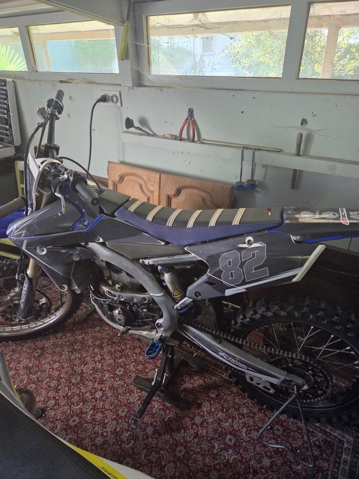 yamaha yzf 250 2017, Enlèvement