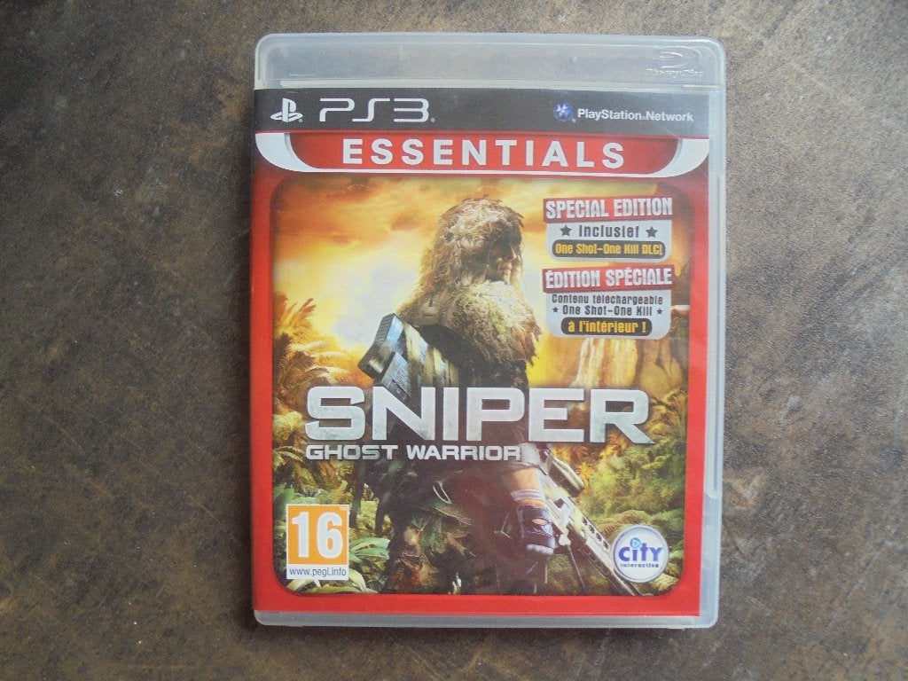 Sniper Ghost Warrior voor PS3 (zie foto's), Consoles de jeu & Jeux vidéo, Shooter, Enlèvement ou Envoi, 1 joueur, À partir de 16 ans