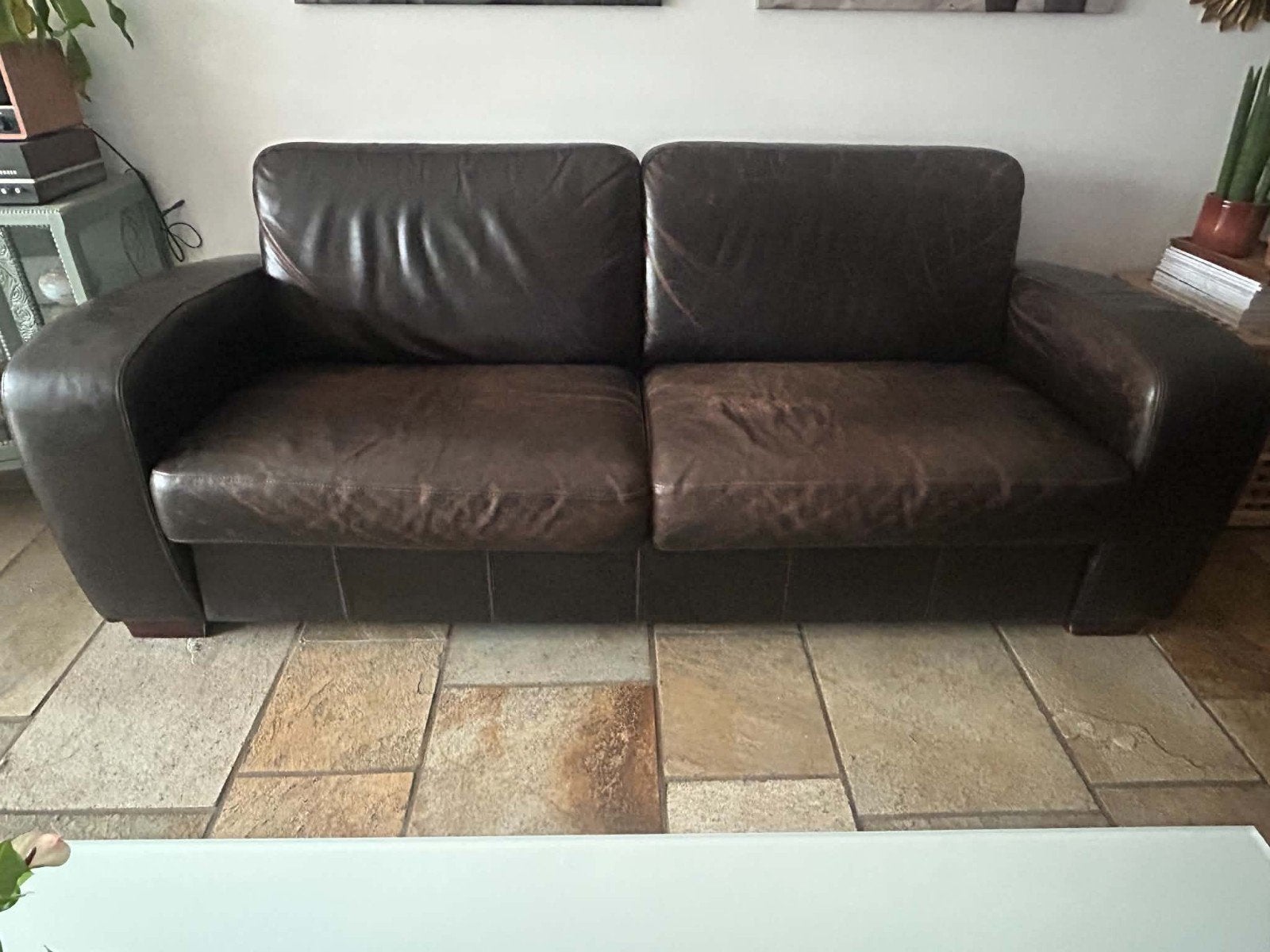 zetel, Ophalen, Gebruikt, 150 tot 200 cm, Driepersoons