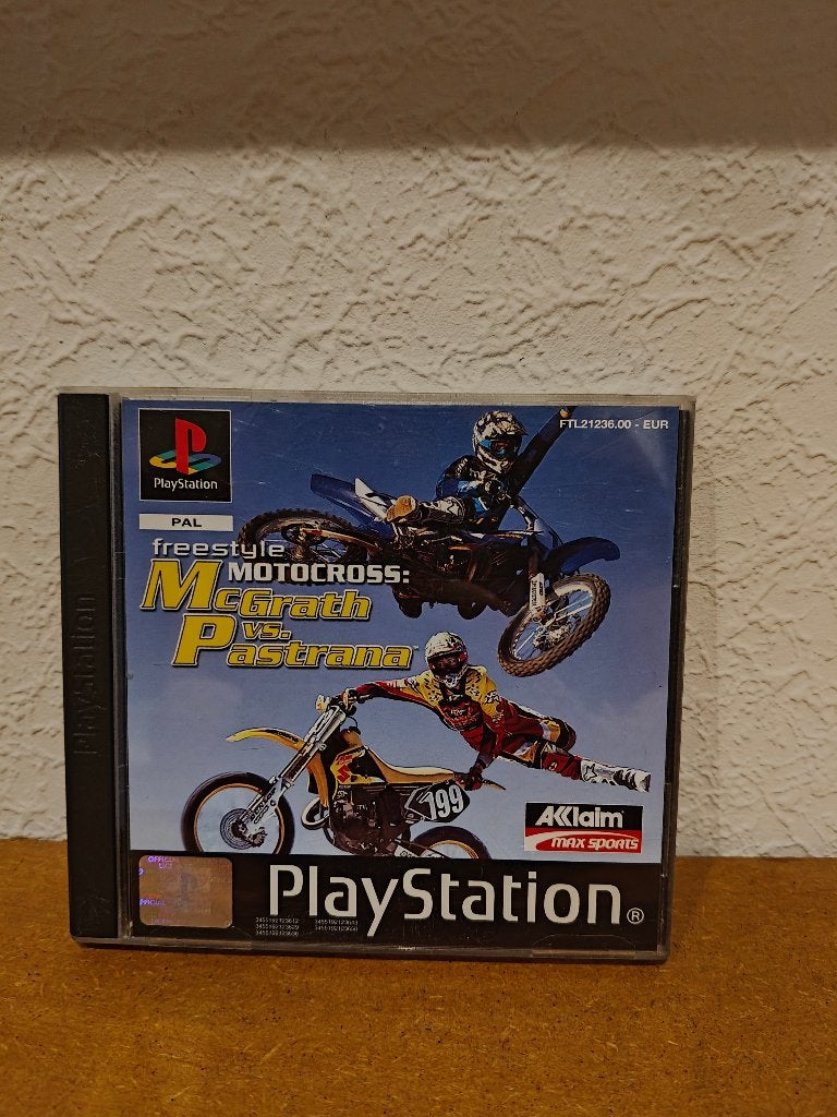 Freestyle Motocross McGrath vs Pastrana Playstation 1, Games en Spelcomputers, Games | Sony PlayStation 1, Gebruikt, 2 spelers