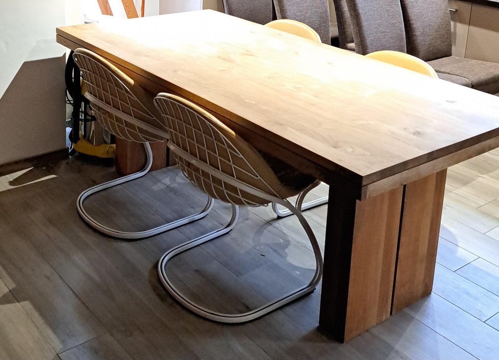 4 Chaises "Sabrina" par Gastone Rinaldi pour Thema, Vintage, Enlèvement, Beige