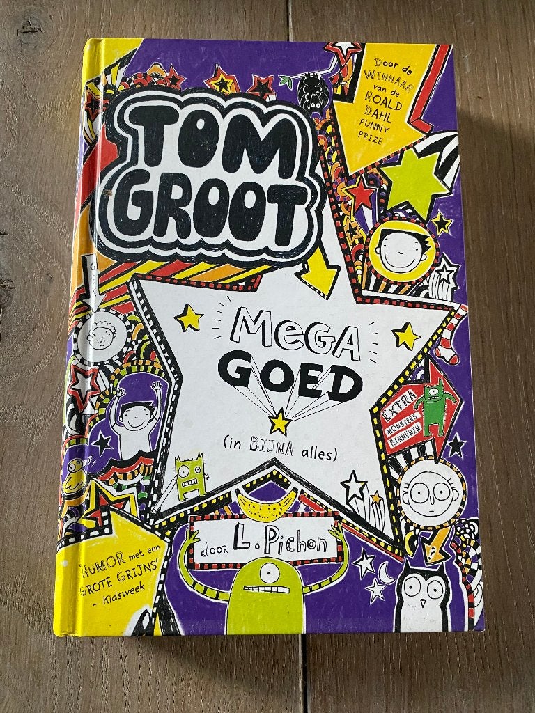 boek tom groot mega goed, Ophalen of Verzenden