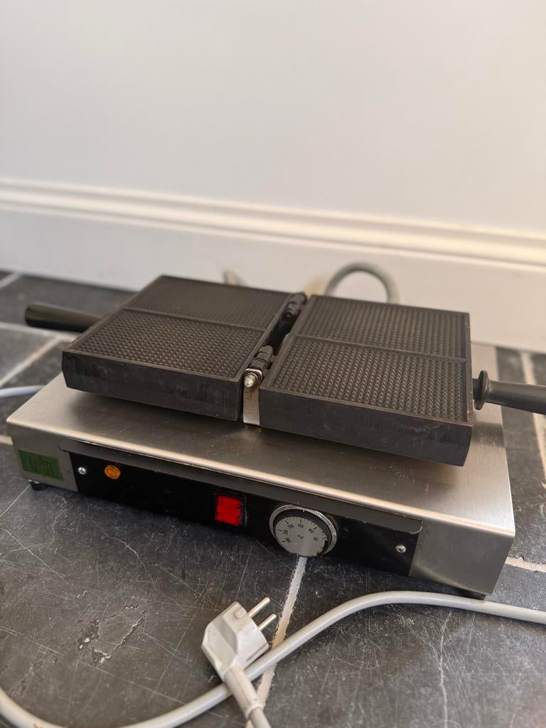 Wafelijzer Matt galette / lackmans wafels., Elektronische apparatuur, Ophalen, Zo goed als nieuw