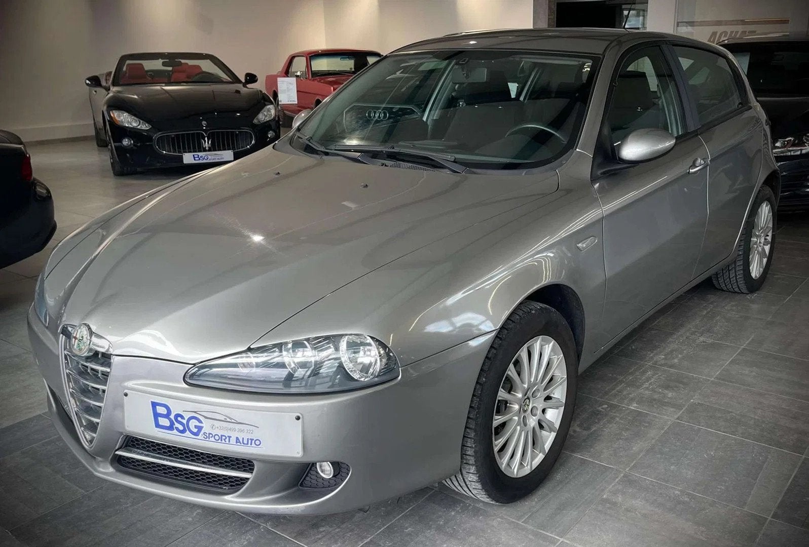 Alfa Romeo 147 1.9 JTD*CLIM*CRUISE*VC*VE*RE*JANTES*, Auto's, Alfa Romeo, Stof, Gebruikt, Zwart, 4 cilinders