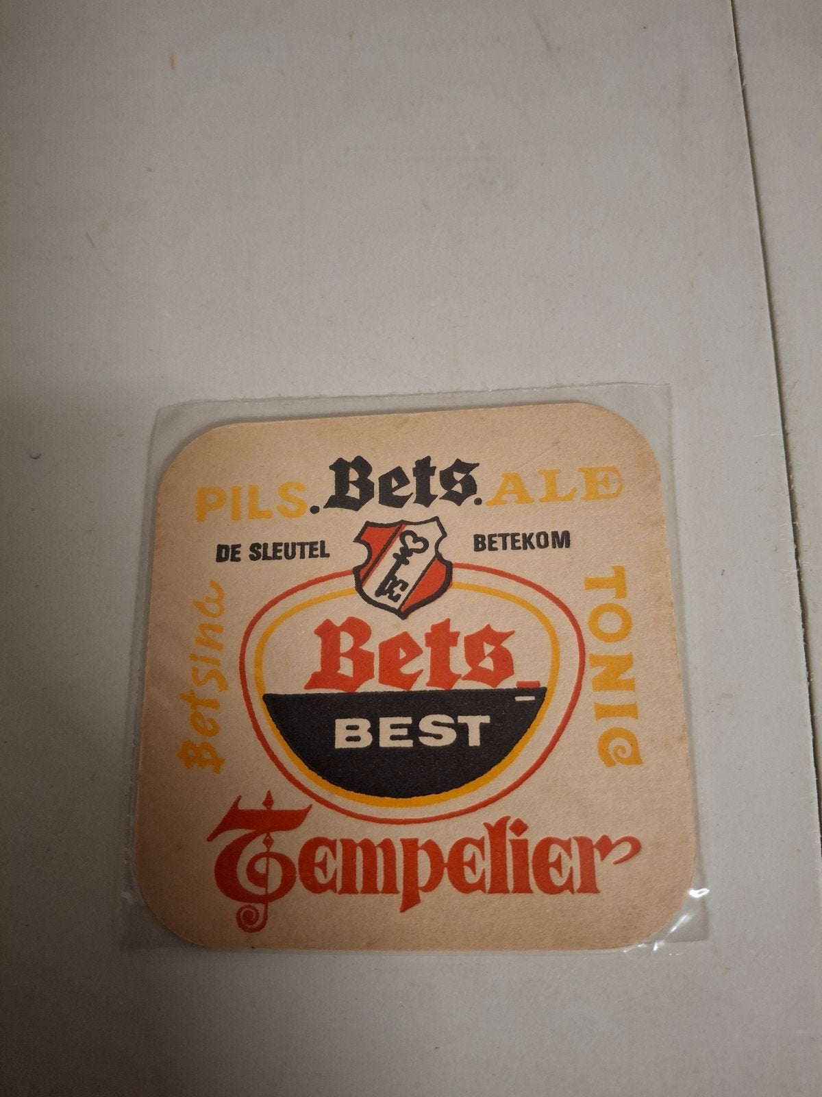 bierviltje bets tempelier, Verzamelen, Ophalen of Verzenden