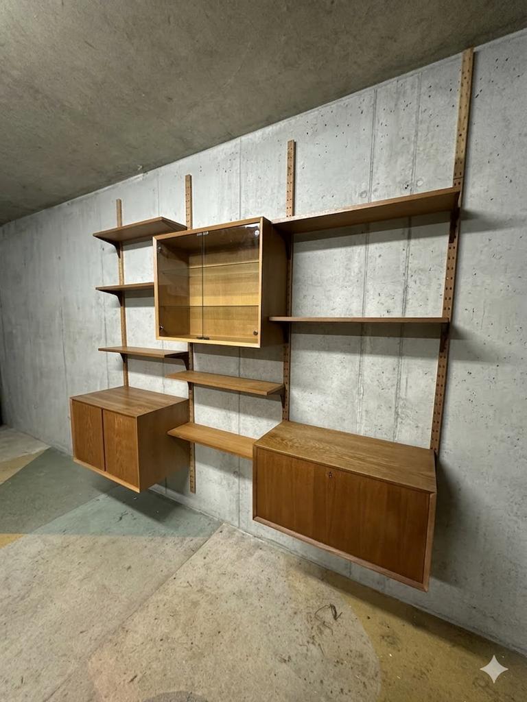 Cadovius wall unit Denmark 1960, Huis en Inrichting, Kasten | Wandmeubels, Ophalen, Gebruikt