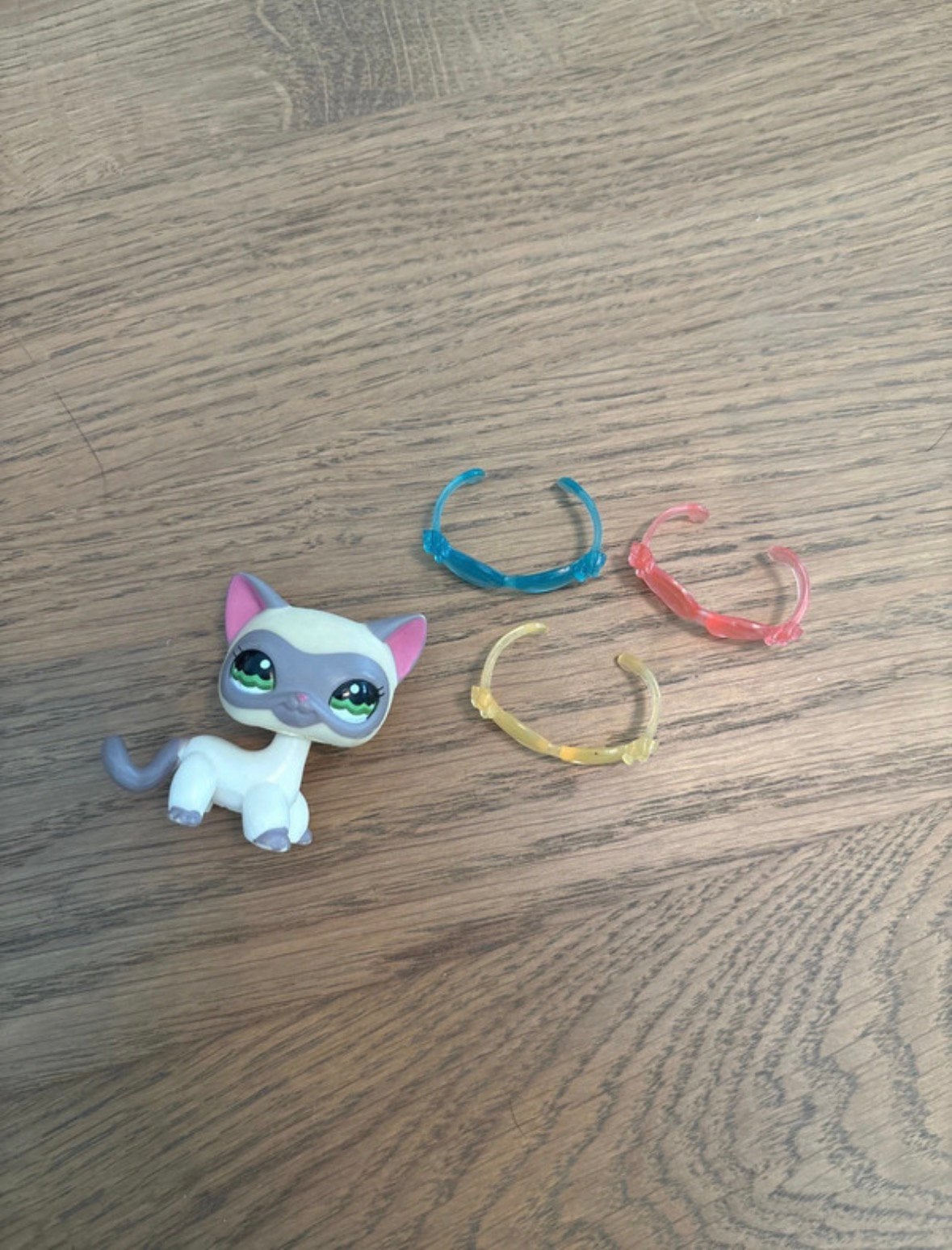 Chat siamois à poil court Littlest Pet Shop (LPS) #1116, Enlèvement ou Envoi, Utilisé
