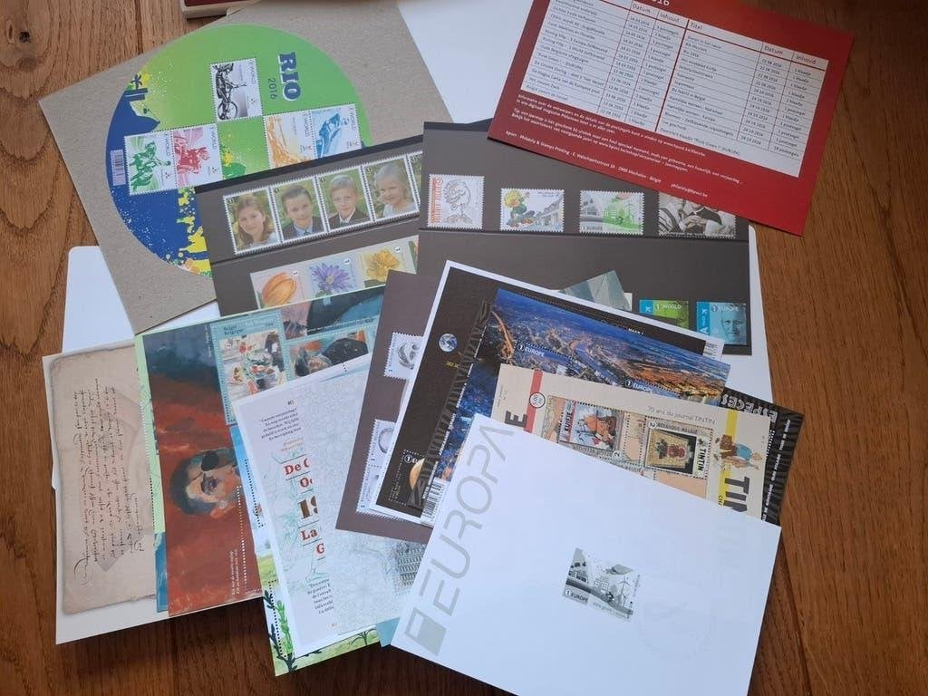 Jaarset 2016, Postzegels en Munten, Frankeerzegel, Ophalen of Verzenden, Postfris, Postfris