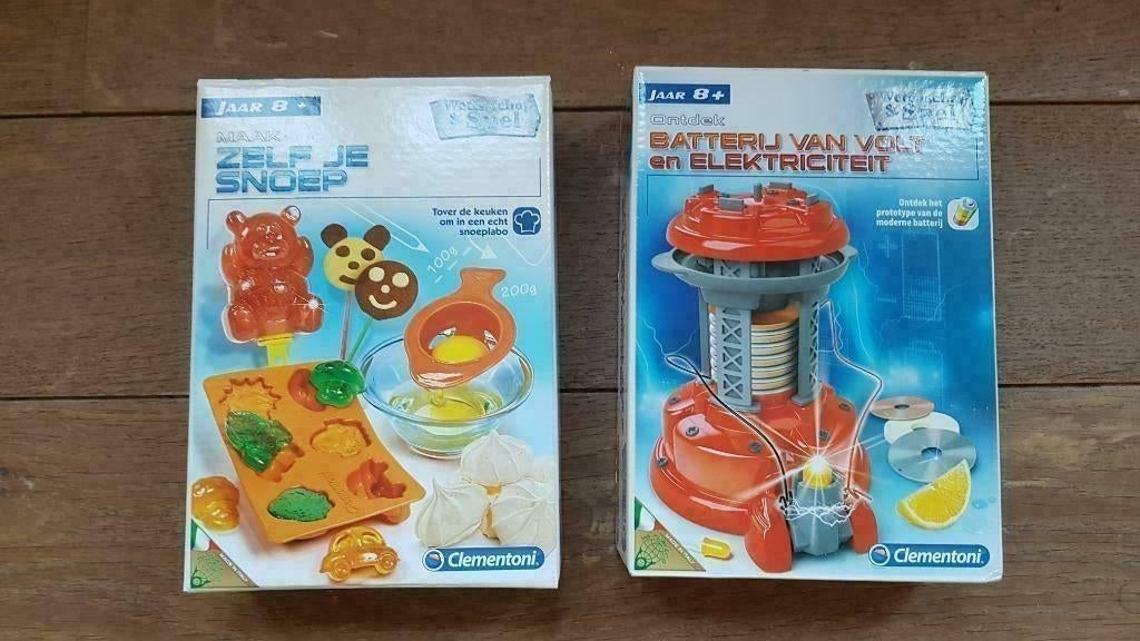 wetenschap : batterij van volt en elektriciteit - spel, Ophalen of Verzenden, Zo goed als nieuw, Knutselen