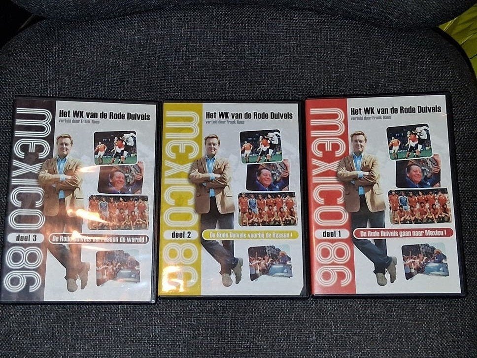 dvd-reeks Mexico 86, het wk van de rode duivels, Alle leeftijden, Nederlands, Voetbal, Tv-serie