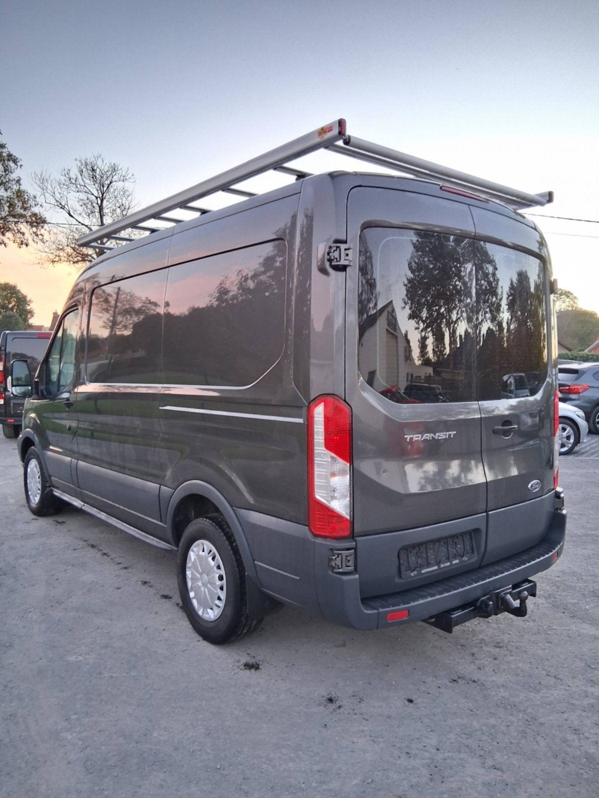 *FORD TRANSIT L2 H2//BEDRIJFS-INRICHTING*, Auto's, Euro 5, 4 cilinders, 2800 kg, Leder