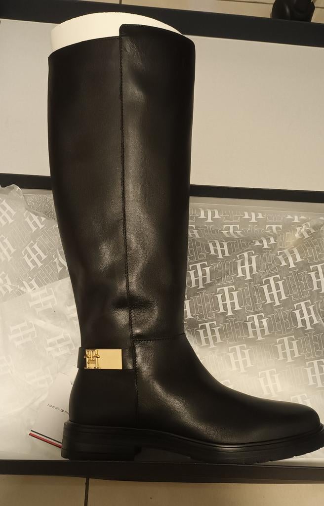 Tommy Hilfiger zwarte laarzen, Kleding | Dames, Schoenen, Ophalen of Verzenden