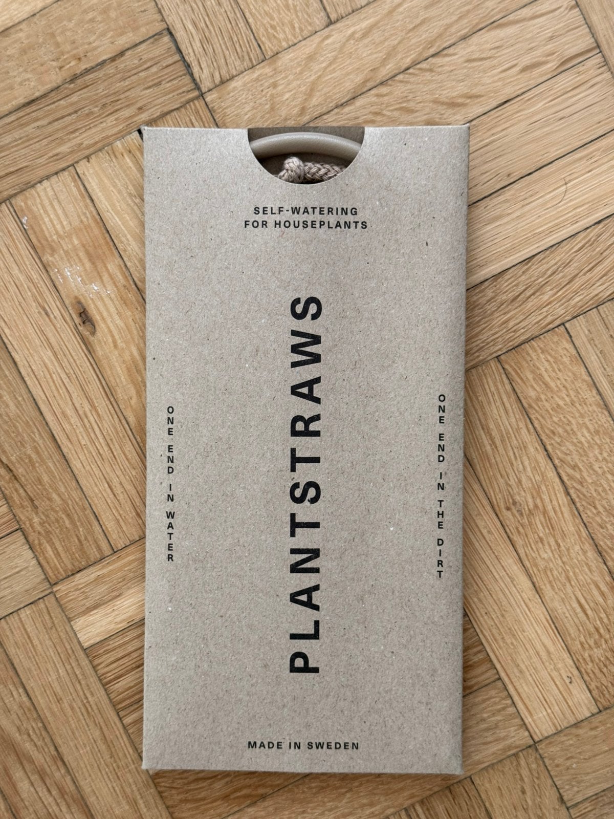 Plantstraws beige, Enlèvement