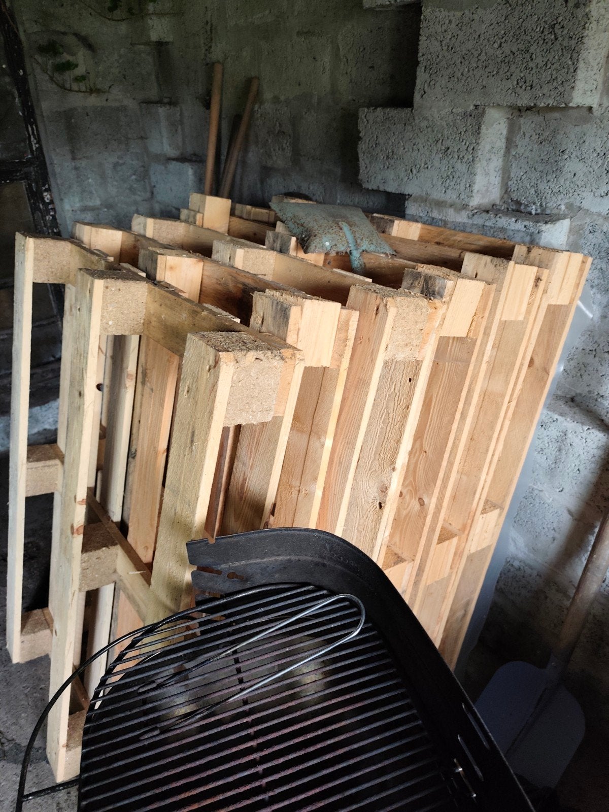 Lot de 6 palettes en parfait état à donner, Jardin & Terrasse, Bois de chauffage, Enlèvement
