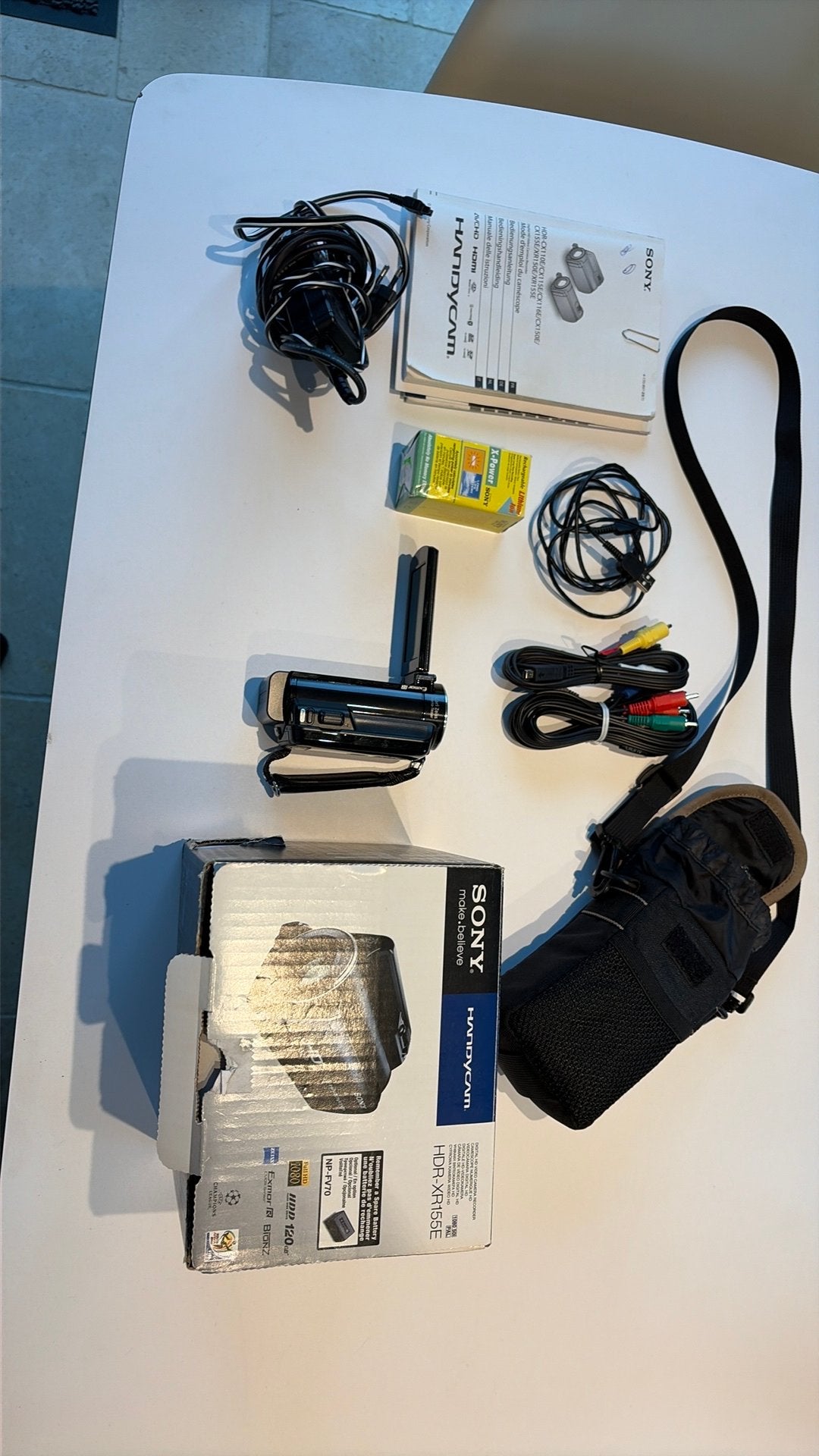 Sony handycam hdr-xr155e, TV, Hi-fi & Vidéo, Enlèvement, Utilisé, Sony