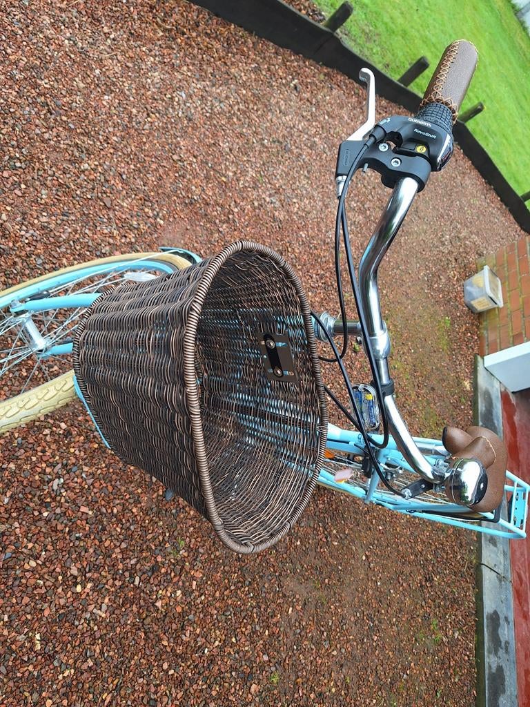 Knappe damesfiets, Ophalen