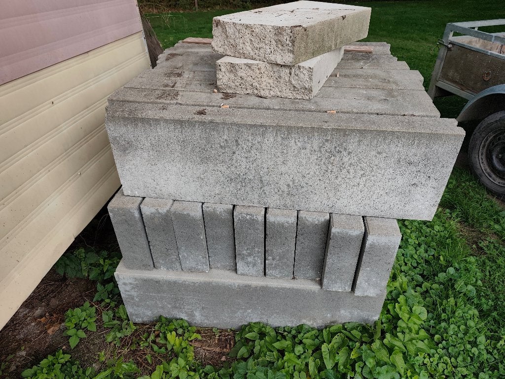 Bordure en béton, Neuf, Bordure, 25 à 50 cm, Enlèvement