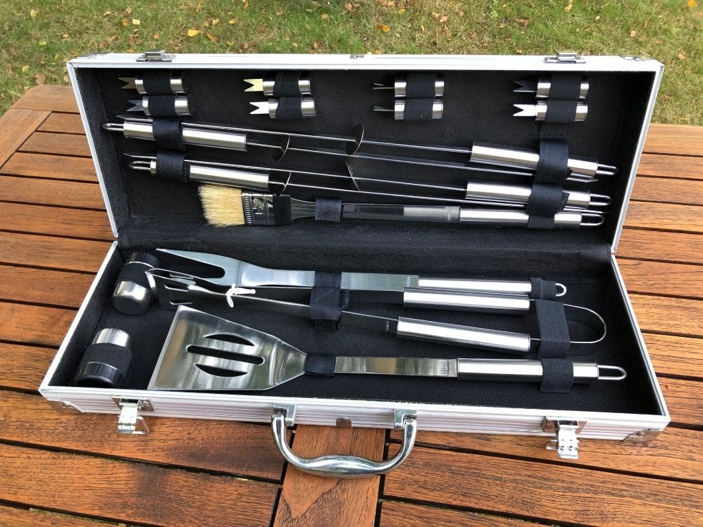 Professionele BBQ set, met koffer, Ophalen, Zo goed als nieuw, Overig