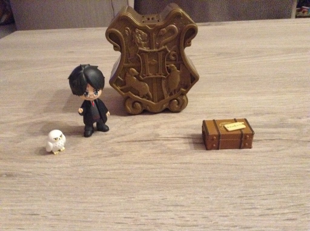 Harry Potter speelset kist, Verzamelen, Harry Potter, Ophalen of Verzenden, Gebruikt, Actiefiguurtje