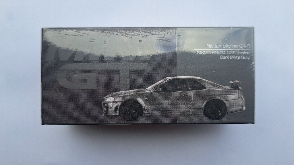 Nissan Skyline GT-R Nismo BNR34 CRS version, Neuf, Enlèvement ou Envoi, Voiture, Mini gt 1/64ème