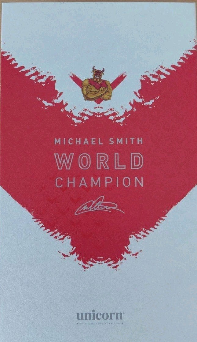 Michael Smith Unicorn world champion, Sport en Fitness, Darts, Ophalen, Nieuw, Pijlen