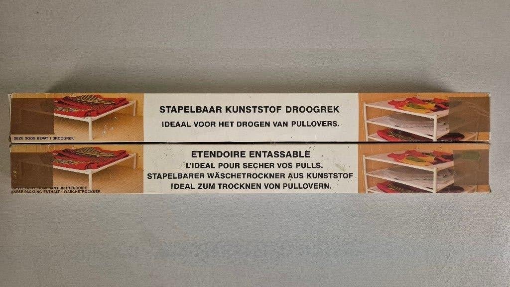 Art. 1006 Stapelbaar Kunststof Droogrek, Ophalen of Verzenden, Nieuw, Wasrek