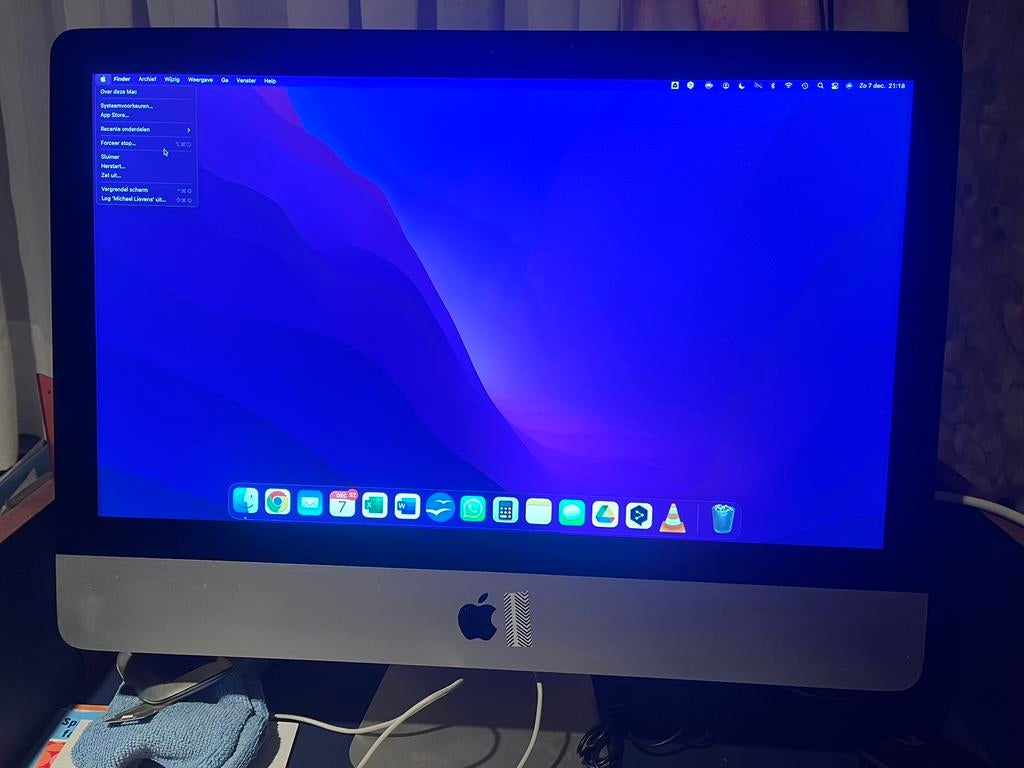 Imac 21” late 2015, Enlèvement, Comme neuf, IMac