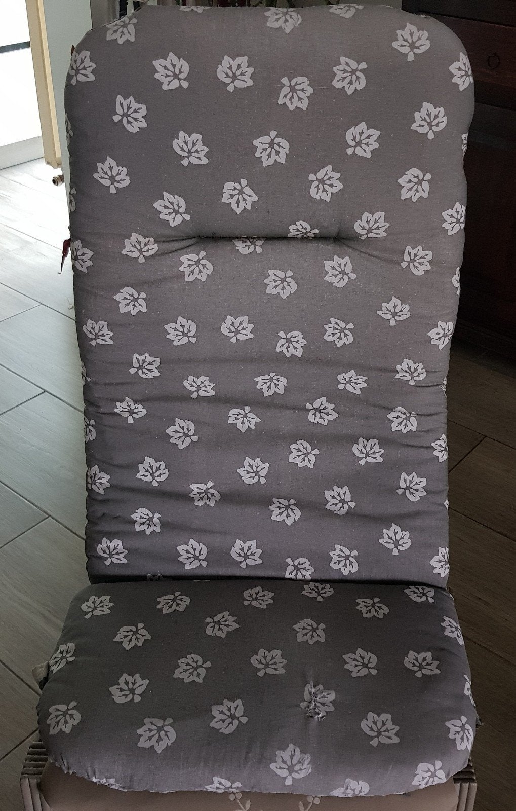 Coussin de fauteuil de jardin épais et confortable, Enlèvement