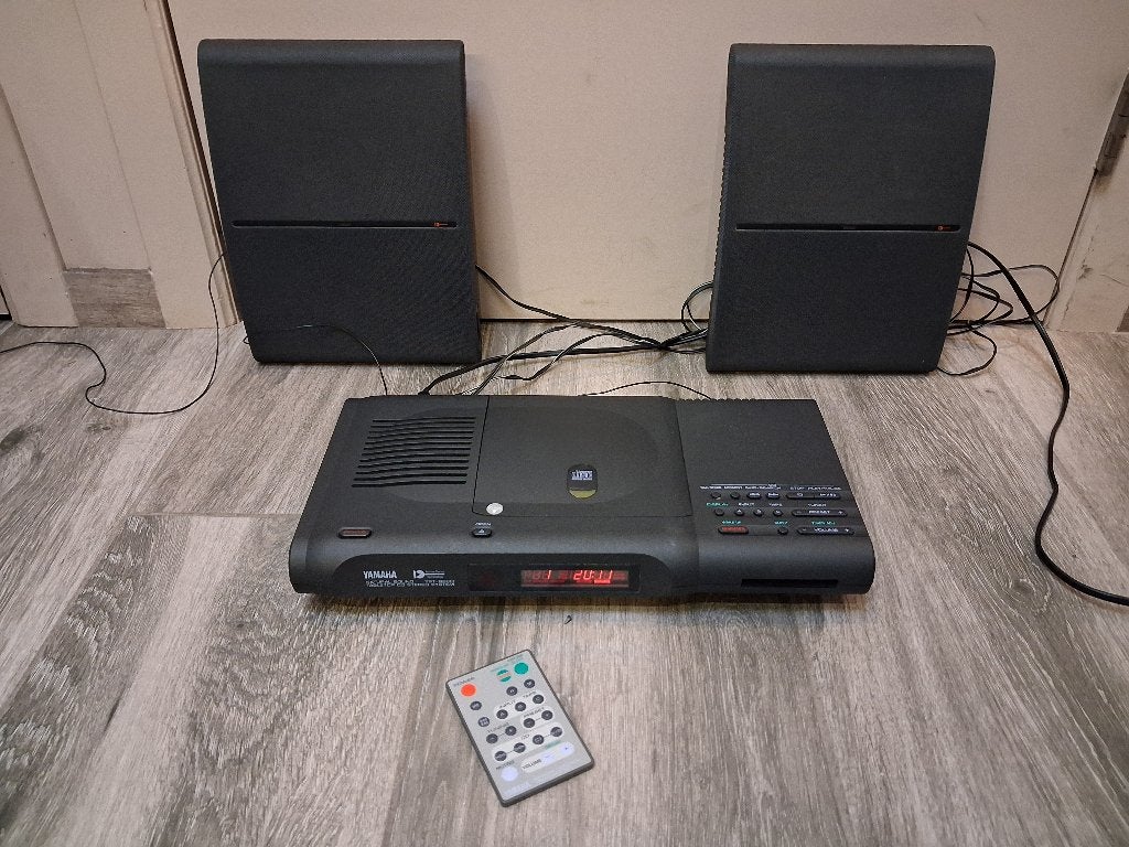 Yamaha YST-99CD - vintage tabletop hifi-stereosysteem, TV, Hi-fi & Vidéo, Chaîne Hi-fi, Autres marques, Enlèvement ou Envoi, Micro chaîne