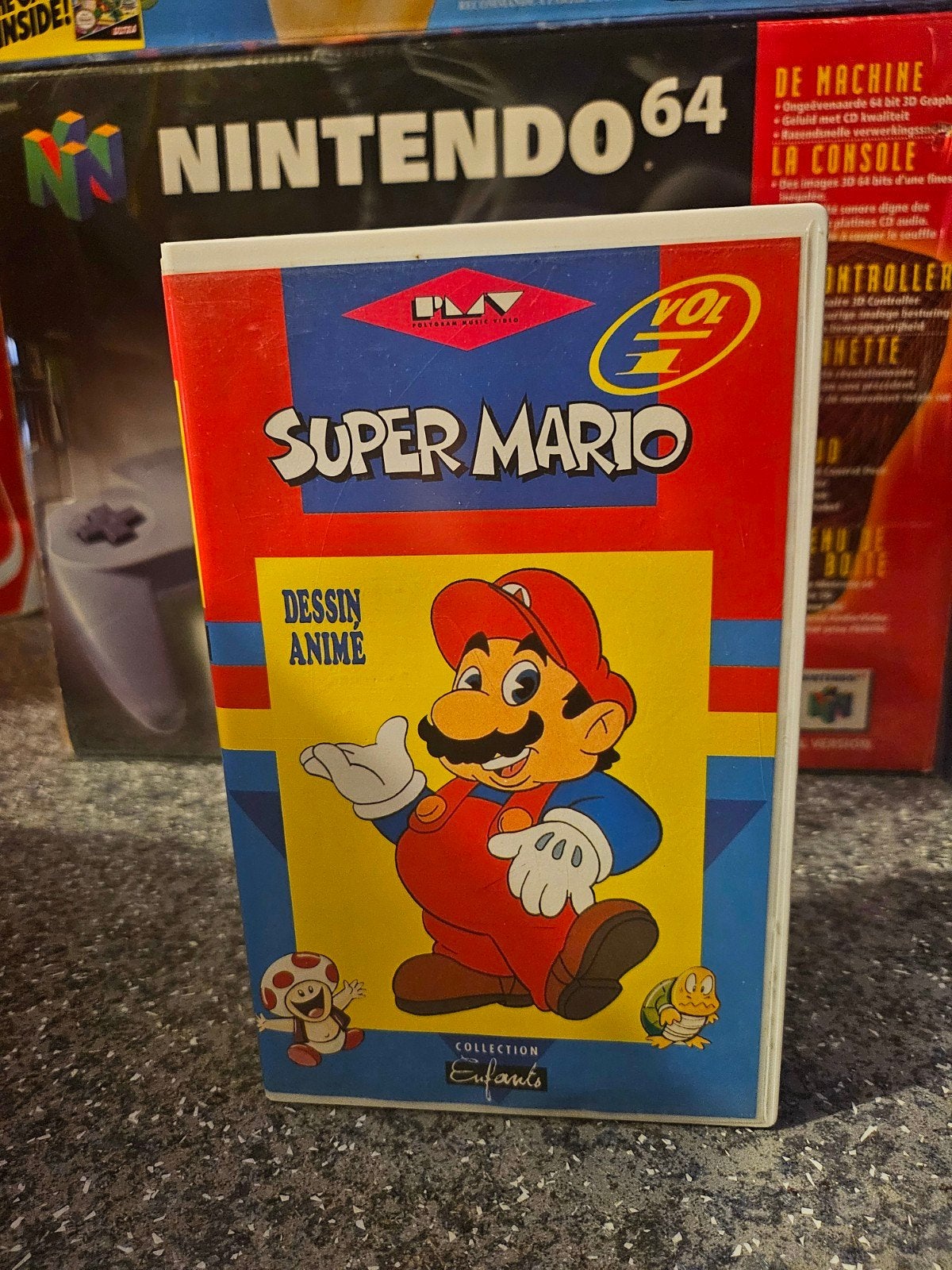 VHS SUPER MARIO, Games en Spelcomputers, Ophalen of Verzenden