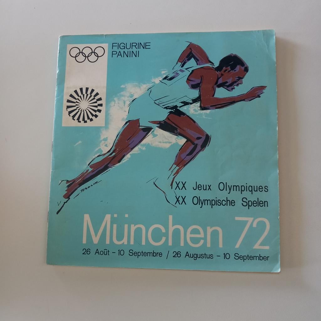 Album Panini Jeux Olympiques de Munich 72, Enlèvement ou Envoi