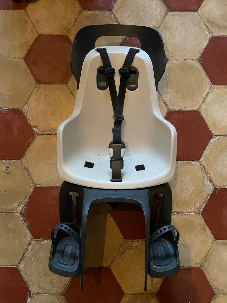 Siège pour enfant Bobike Bike, Vélos & Vélomoteurs, 0 à 18 kg, Repose-pieds, Enlèvement, Utilisé