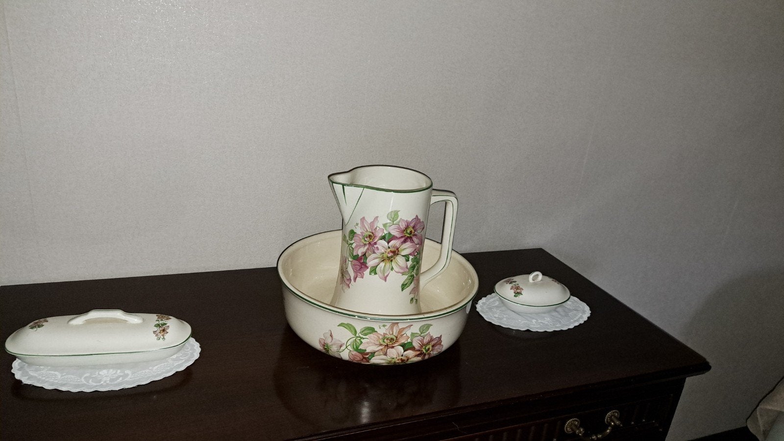 oud lampetset, Ophalen